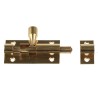 RS PRO Brass Barrel Door Bolt 50 mm 3 mm Mounting Hole Diameter 893-8650