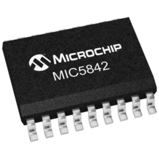 Microchip 1 Surface Shift Register SOIC W, 18-Pin, 15V Maximum Supply Voltage MIC5842YWM