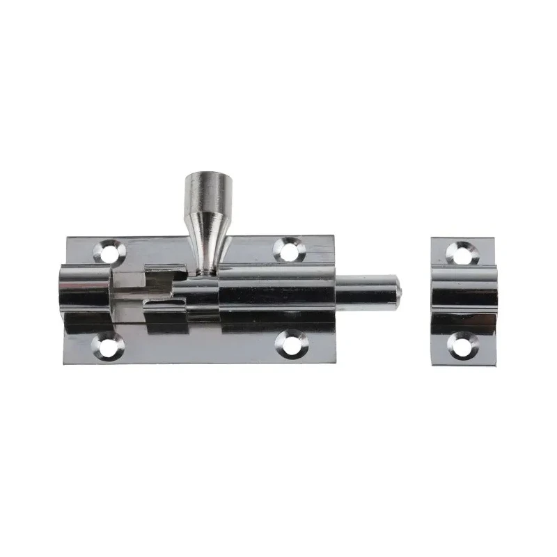 RS PRO Brass Chrome Brass Door Bolt 50 mm 893-8666