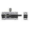 RS PRO Brass Chrome Brass Door Bolt 50 mm 893-8666