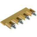 RS PRO Jumper Bar for Use with CDU 35 Terminal Block Yellow Polyamide 66 913-1320