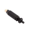 EOZ DJET Series Push Button Switch, Momentary, Panel Mount, 6.4 mm Cutout, SPDT, IP65 IP67 17.17851.30