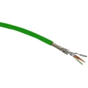 HARTING Cat5 Ethernet Cable 4 Core, Shielded Screened, Polyurethane Jacket, Green, 50 m, 2000V Cat5