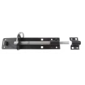 RS PRO Steel Padlockable Epoxy Black Door Bolt 200 mm 893-8685