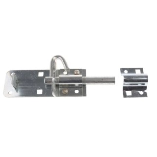 RS PRO Steel Padlockable Bright Zinc Door Bolt 100 mm 893-8694