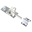 RS PRO Steel Padlockable Bright Zinc Door Bolt 100 mm 893-8694