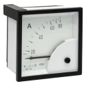 HOBUT Analogue Panel Ammeter 100 A AC/DC, CT Operated, Flame Retardant Case, D72SD5A/0-80A