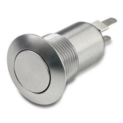 Otto P5 Series Push Button Switch, Latching, Panel Mount, SPST, Grey LED, IP64, IP68S, IP69K, 115 V AC P5-V31125