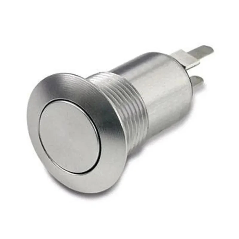 Otto P5 Series Push Button Switch, Latching, Panel Mount, SPST, Grey LED, IP64, IP68S, IP69K, 115 V AC P5-V31125
