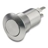 Otto P5 Series Push Button Switch, Latching, Panel Mount, SPST, Grey LED, IP64, IP68S, IP69K, 115 V AC P5-V31125