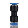 RS PRO Polyoxymethylene Pneumatic Fitting Push-in 8 mm to Push-in 8 mm, Nickel Plated, Max Pressure 10 bar 916-0877