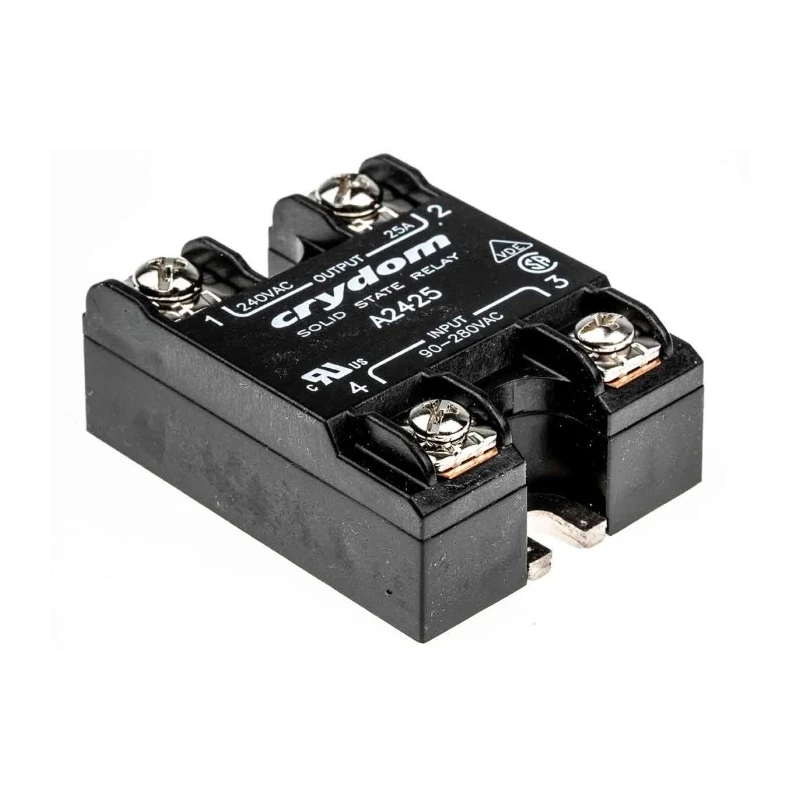 Crydom 1 Series Solid State Relay 25 A Load 280 Vrms Load 280 Vrms Control Panel Mount A2425