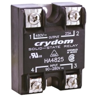 Crydom H-A Series Solid State Relay Panel Mount 75A Load 530 V AC Load 280Vrms Control HA4875