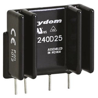 Crydom Solid State Relay PCB Mount, 25 A Load Current, 530 V AC Load Voltage, 32V Control PFE380D25
