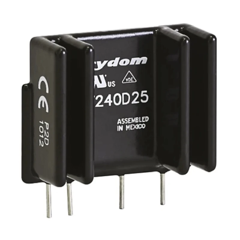 Crydom Solid State Relay PCB Mount, 25 A Load Current, 530 V AC Load Voltage, 32V Control PFE380D25