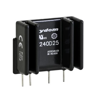 Crydom Solid State Relay PCB Mount 25 A Load 660 V ac Load 32V Control PFE480D25