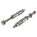 RS PRO Carbon Steel Shield Anchor Loose Bolt M8 x 50 mm Zinc Plated 14 mm Drill Diameter 908-6909