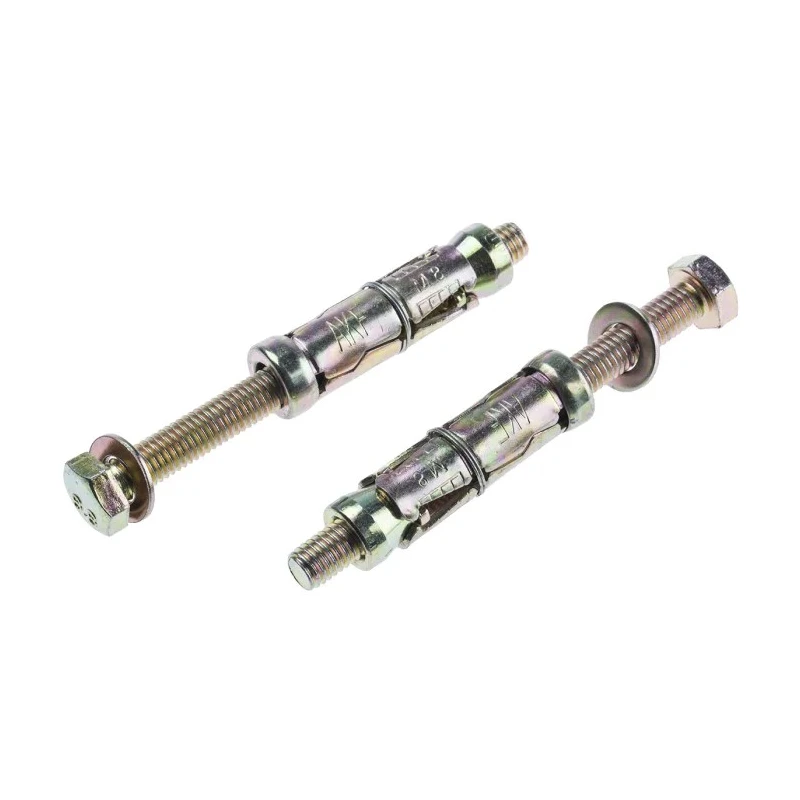 RS PRO Carbon Steel Shield Anchor Loose Bolt M8 x 50 mm Zinc Plated 14 mm Drill Diameter 908-6909