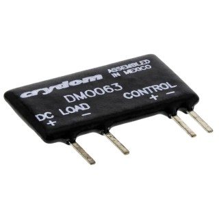 Crydom Solid State Relay, 3A Load, PCB Mount, 60V DC Load, 10V DC Control DMO063
