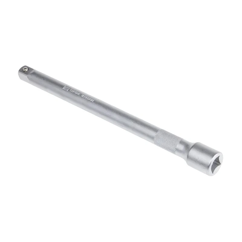 RS PRO 1/2 in Square Drive Extension Bar 250mm Overall Chrome Vanadium Steel Matt Finish 912-5439