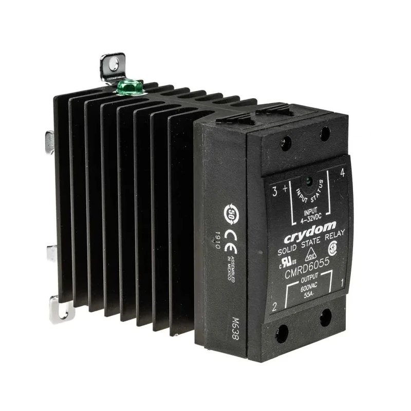 Crydom Solid State Relay 55 A Load, 660 V Load, DIN Rail Mount, 32V Control CMRD60