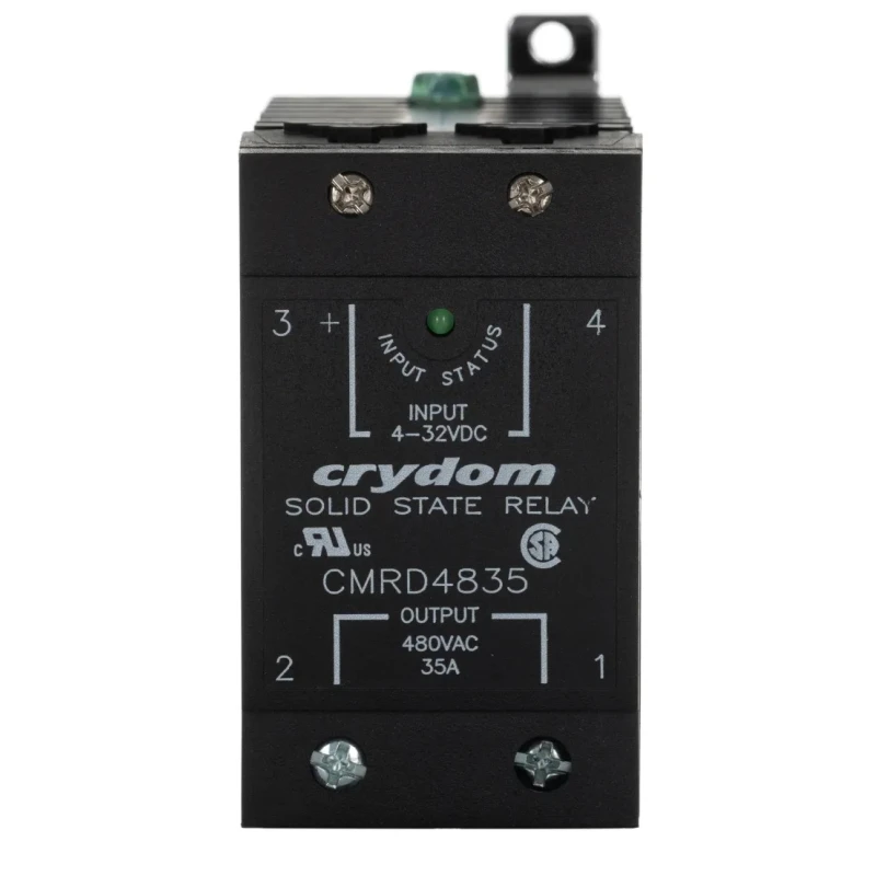 Crydom Solid State Relay, 35 A Load Current, DIN Rail Mount, 530 V Load Voltage, 32V Control CMR48