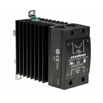 Crydom CMR Series Solid State Relay DIN Rail Mount 65A Load 660V Load 32V Control CMRD6065