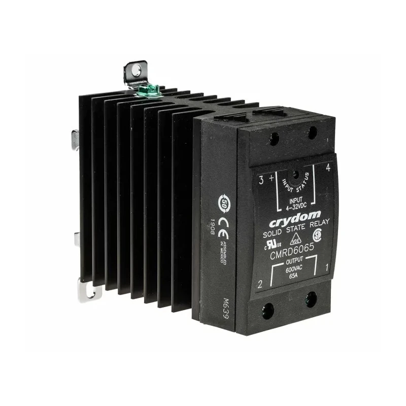 Crydom CMR Series Solid State Relay DIN Rail Mount 65A Load 660V Load 32V Control CMRD6065