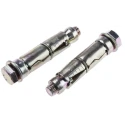 RS PRO Carbon Steel Shield Anchor Loose Bolt M12 x 75 mm Passivated Zinc Plated 908-6927