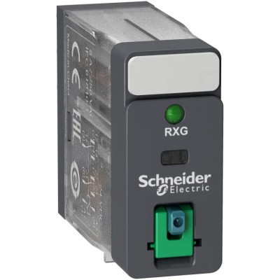 Schneider Electric Power Relay 48V dc Coil 5A Switching Current 2 CO Contact Configuration RXG22ED