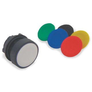 Schneider Electric Harmony XB5 Series Momentary Round Push Button Head 22 mm Cutout IP69K IP66 IP67 ZB5AA9