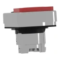 Schneider Electric Harmony XB4 Series Green, Red Momentary Push Button Head 22 mm Cutout IP67 IP69K ZB4BL7341