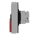 Schneider Electric Harmony XB4 Series Green, Red Momentary Push Button Head 22 mm Cutout IP67 IP69K ZB4BL7341
