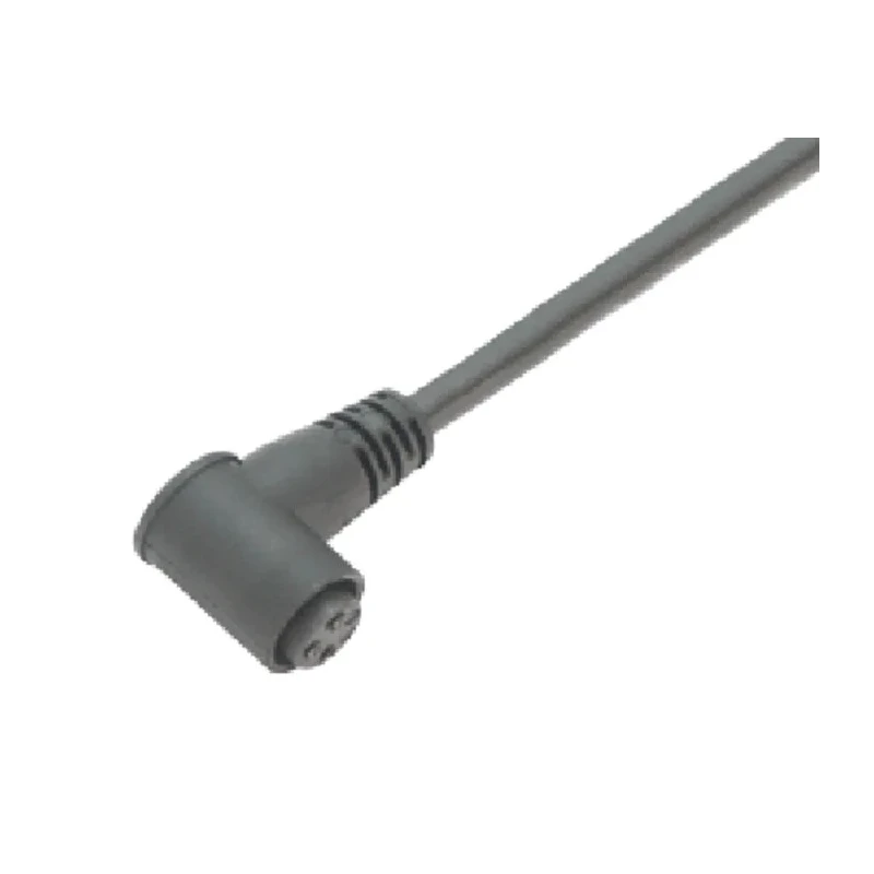 binder Sensor Actuator Cable Female 3-Way Right Angle to Unterminated Free End Polyurethane Jacket 5m 79 3414 05 03