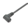 binder Sensor Actuator Cable Female 3-Way Right Angle to Unterminated Free End Polyurethane Jacket 5m 79 3414 05 03