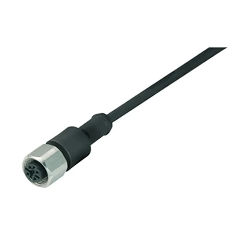 binder Female 3 Way M12 Straight to Unterminated Sensor Actuator Cable 5m 250V Series 763 79 3430 55 04