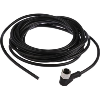 binder Sensor Actuator Cable Female 4 Way M12 Right Angle to Unterminated Free End 25V 5m 79 3434 17 04