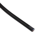 binder Sensor Actuator Cable Female 4 Way M12 Right Angle to Unterminated Free End 25V 5m 79 3434 17 04