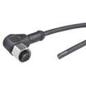 binder Female 3 Way M12 Right Angle to Unterminated Sensor Actuator Cable 5 m 79 3434 52 04