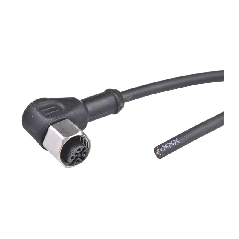 binder Female 3 Way M12 Right Angle to Unterminated Sensor Actuator Cable 5 m 79 3434 52 04