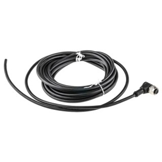 binder Female 4 Way M12 Right Angle to Unterminated Free End Sensor Actuator Cable 25V 5 m 79 3434 37 04