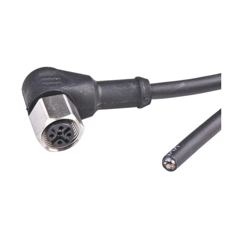 binder Sensor Actuator Cable Female 5-Way M12 Right Angle to Unterminated M12 x 1, 5 m 79 3444 52 05