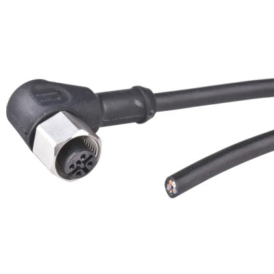 binder Sensor Actuator Cable Female 5 Way M12 Right Angle to Unterminated 5 m 79 3444 55 05