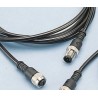 binder Male 4 Way Straight to Female Straight Sensor Actuator Cable 250V 2m Polyurethane Jacket 79 5001 20 04