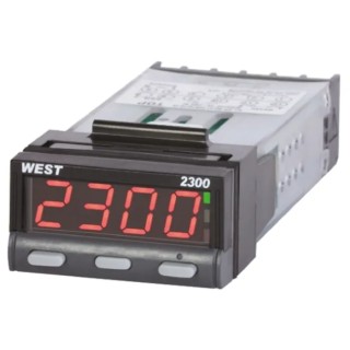 West Instruments Panel PID Temperature Controller 6 Input, 2 Output SSR 30V dc On-Off N2300Y0003