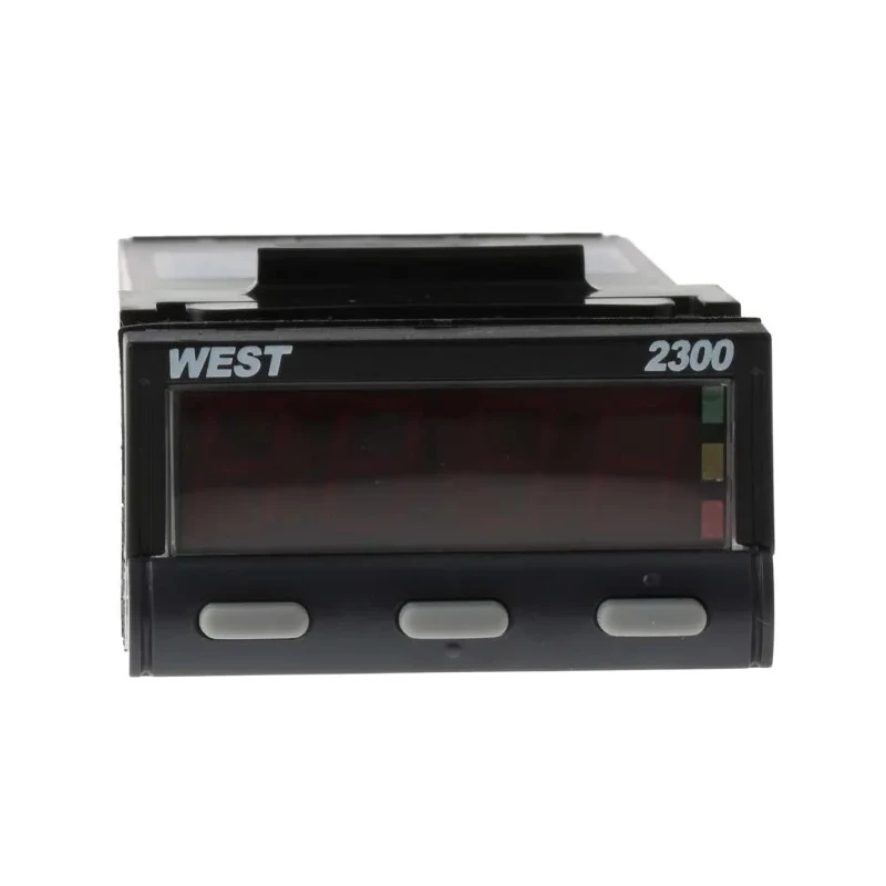 West Instruments N2300 Panel PID Temperature Controller 6 Input, 2 Output Relay SSR 30V dc On-Off N2300Y1213