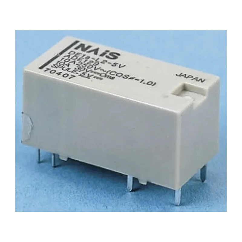 Panasonic PCB Power Relay 12V DC Coil 8A Switching Current SPST DE1AL212D