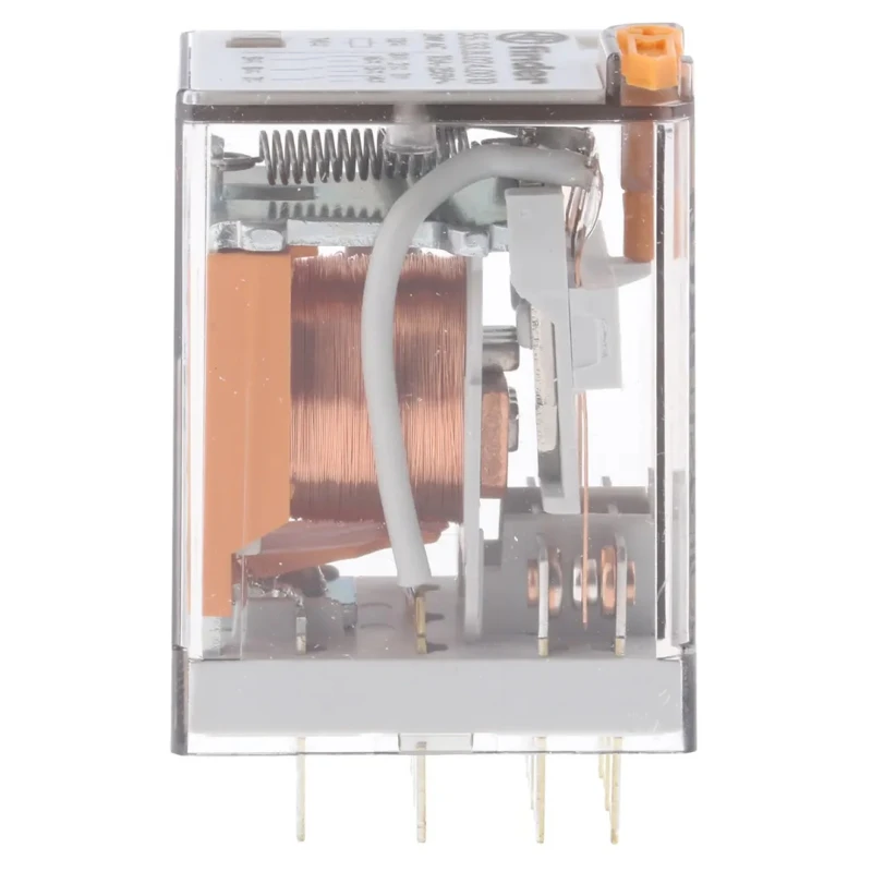 Finder PCB Power Relay 24V AC Coil, 10A Switching Current, 3PDT Contact Configuration 55.33.8.024.0010