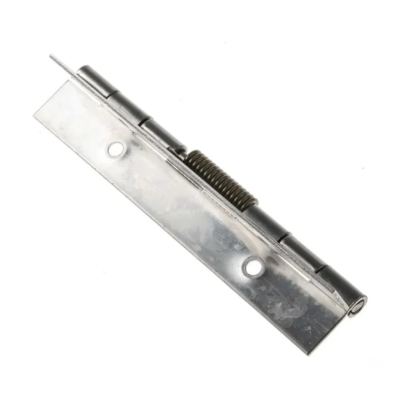 Pinet Raw 304 Stainless Steel Spring Hinge, Screw Fixing, 120mm x 40mm x 1.5mm 71-1-3793