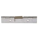 Pinet Raw 304 Stainless Steel Spring Hinge, Screw Fixing, 120mm x 40mm x 1.5mm 71-1-3793